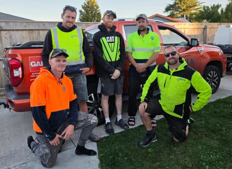 Roofing Lower Hutt Team lead by Dan Smith and Tu Gillam